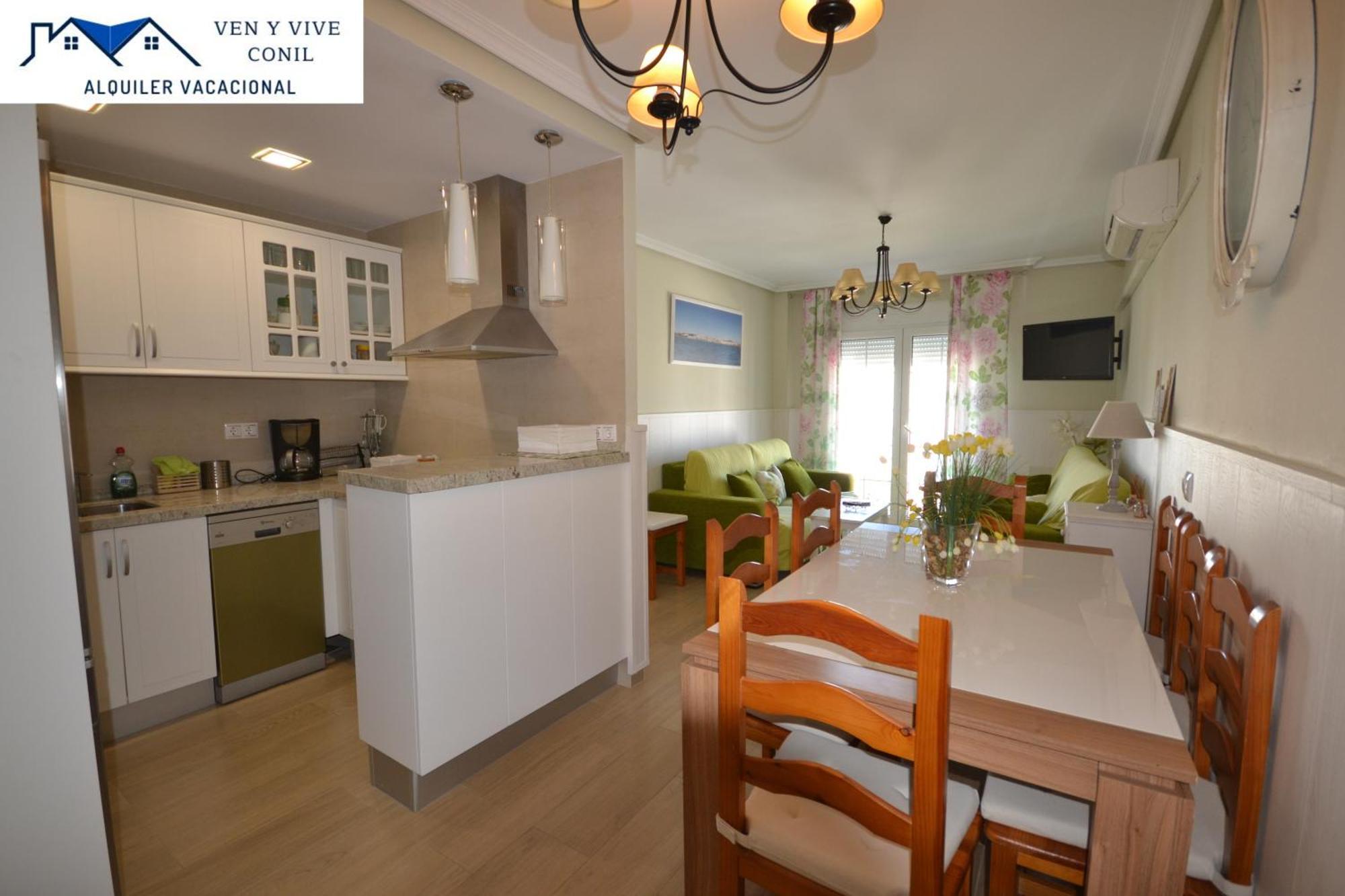 Apartamento A 2 Min De La Playa De Conil 科尼尔-德拉弗龙特拉 外观 照片